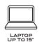 Laptop up to 17"